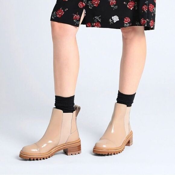 See by Chloe Mallory Leather Chelsea Boots size 38 - Picture 2 of 12